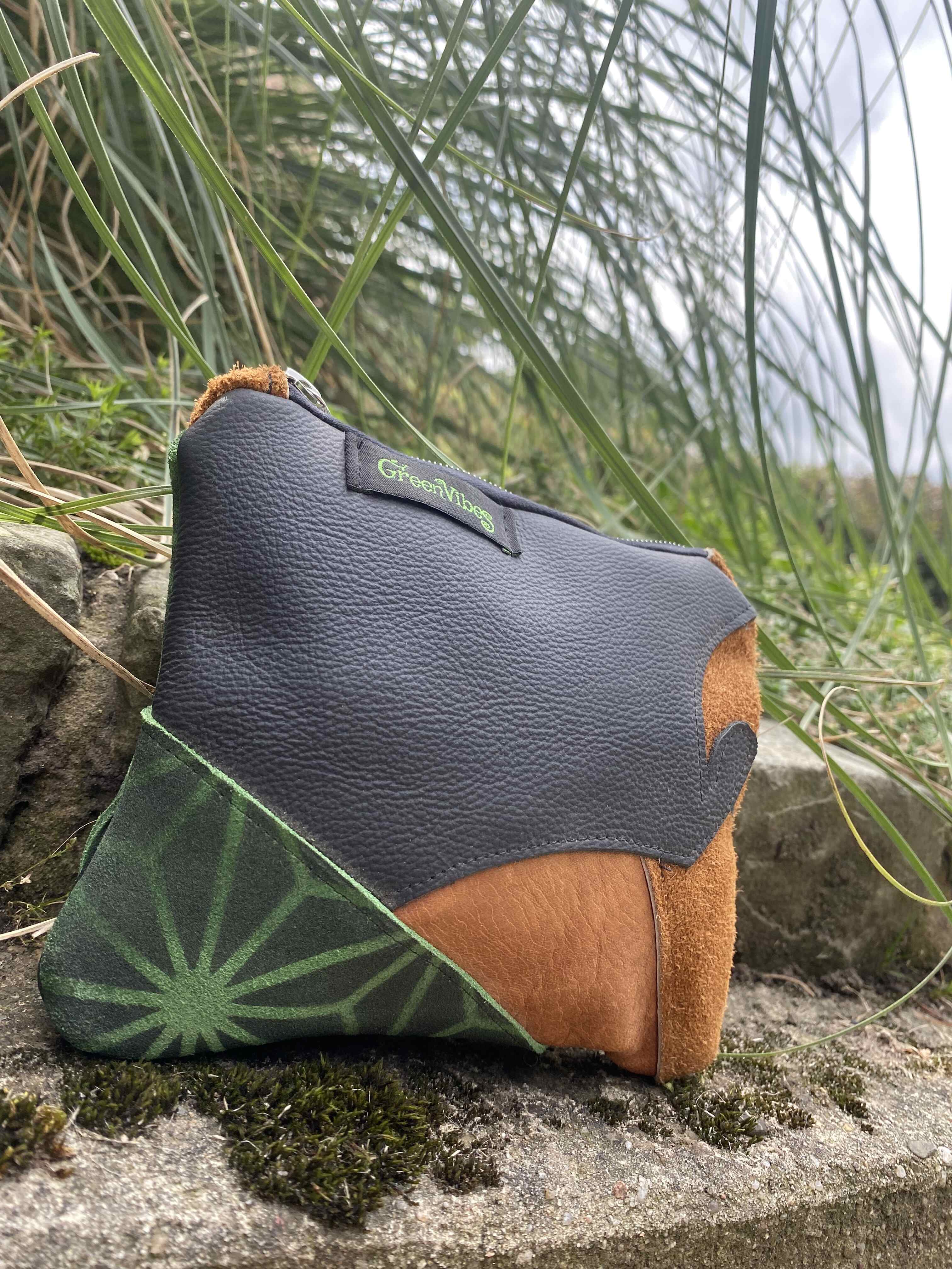 Beutel aus Lederresten